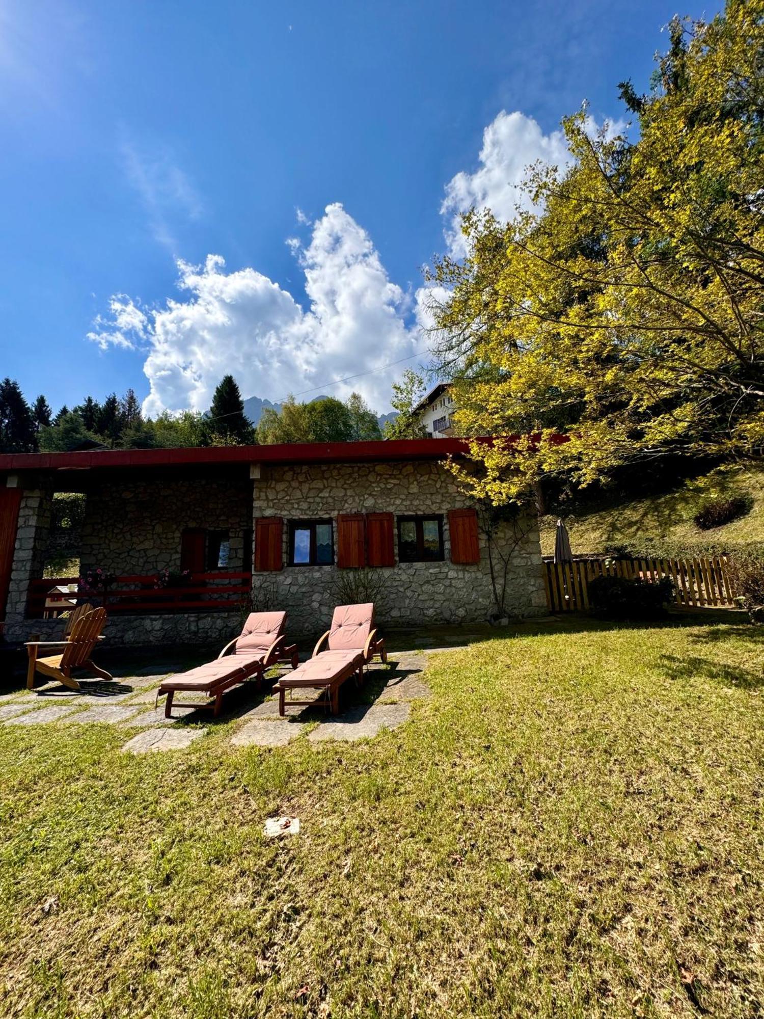 Villa Drago Chalet Oltre il Colle Exteriör bild