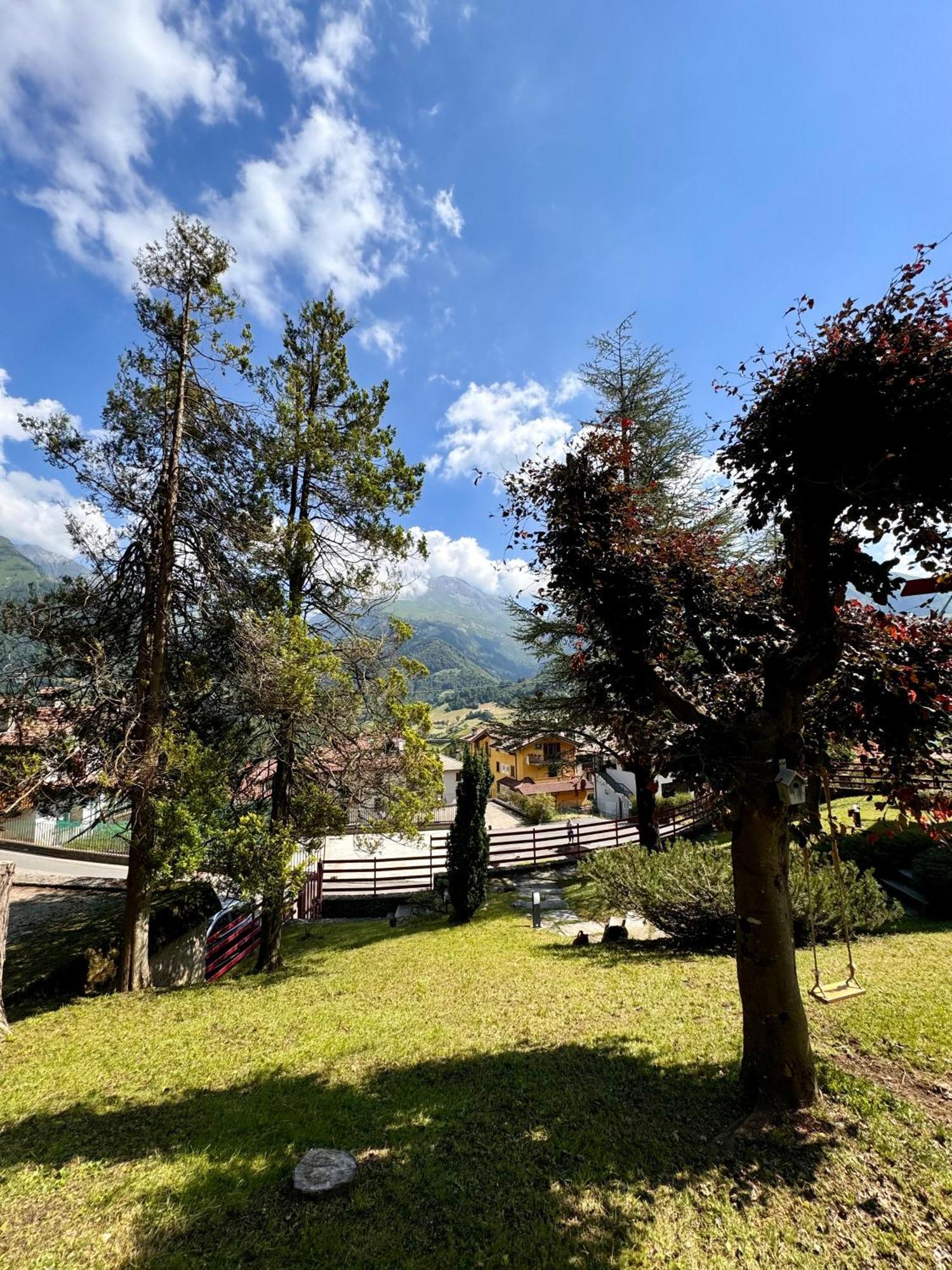 Villa Drago Chalet Oltre il Colle Exteriör bild