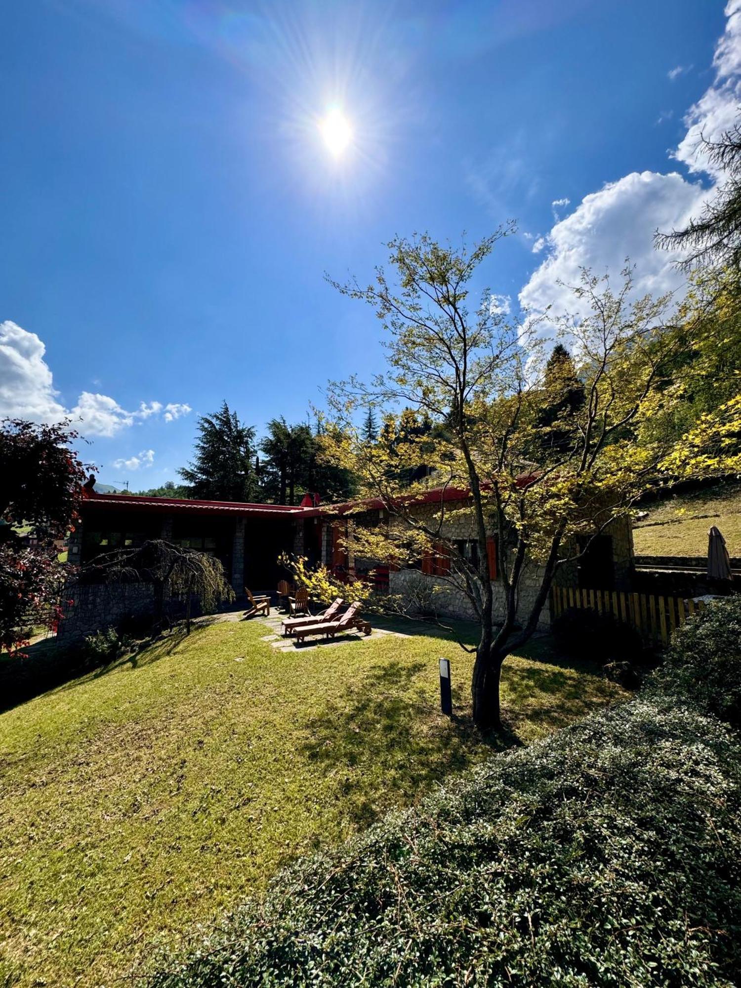 Villa Drago Chalet Oltre il Colle Exteriör bild